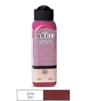 Artdeco Akrilik Boya 140 ml. 3021 ŞARAP
