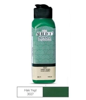 Artdeco Akrilik Boya 140 ml. 3027 HAKİ YEŞİL