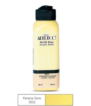 Artdeco Akrilik Boya 140 ml. 3032 KANARYA SARI