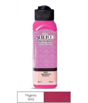 Artdeco Akrilik Boya 140 ml. 3042 MAGENTA