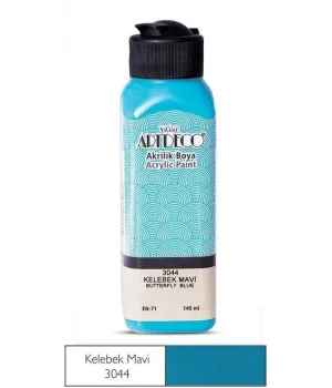Artdeco Akrilik Boya 140 ml. 3044 KELEBEK MAVİ