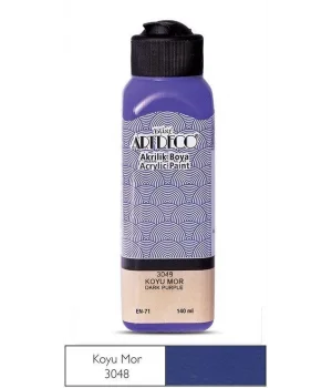 Artdeco Akrilik Boya 140 ml. 3048 KOYU MOR