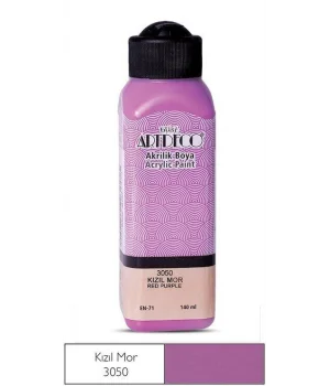 Artdeco Akrilik Boya 140 ml. 3050 KIZIL MOR