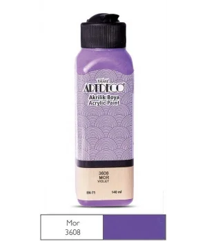 Artdeco Akrilik Boya 140 ml. 3608 MOR