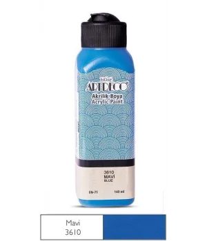 Artdeco Akrilik Boya 140 ml. 3610 MAVİ