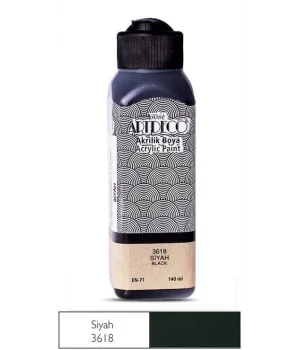Artdeco Akrilik Boya 140 ml. 3618 SİYAH