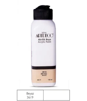 Artdeco Akrilik Boya 140 ml. 3619 BEYAZ