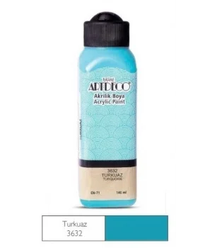 Artdeco Akrilik Boya 140 ml. 3632 TURKUAZ