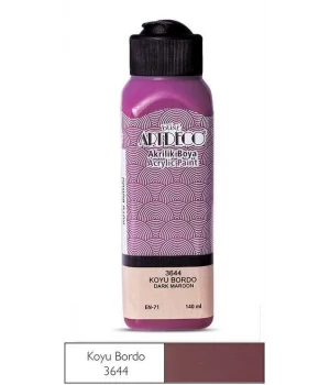Artdeco Akrilik Boya 140 ml. 3644 KOYU BORDO
