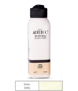 Artdeco Akrilik Boya 140 ml. 3646 KREM