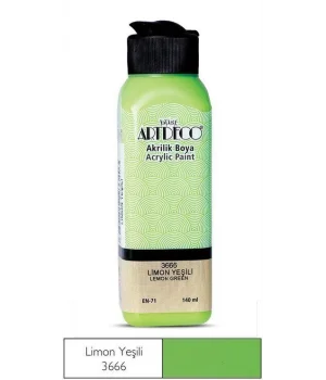 Artdeco Akrilik Boya 140 ml. 3666 LİMON YEŞİLİ