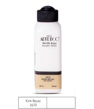 Artdeco Akrilik Boya 140 ml. 3670 KIRIK BEYAZ