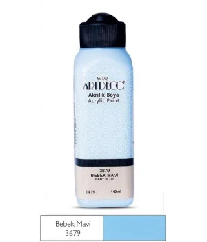 Artdeco Akrilik Boya 140 ml. 3679 BEBEK MAVİ