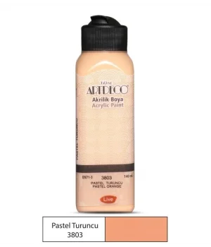 Artdeco Akrilik Boya 140 ml. 3803 Pastel Turuncu