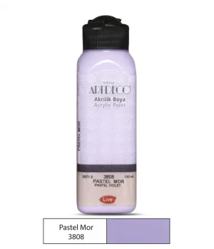 Artdeco Akrilik Boya 140 ml. 3808 Pastel Mor