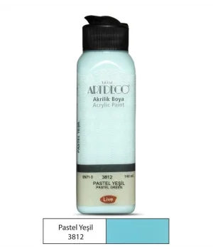 Artdeco Akrilik Boya 140 ml. 3812 Pastel Yeşil
