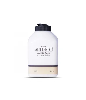 Artdeco Akrilik Boya 500 ml. 3002 EKRU