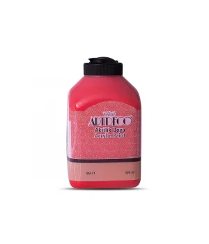 Artdeco Akrilik Boya 500 ml. 3016 KIRMIZI
