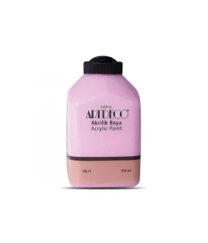 Artdeco Akrilik Boya 500 ml. 3018 ŞAKAYIK PEMBE