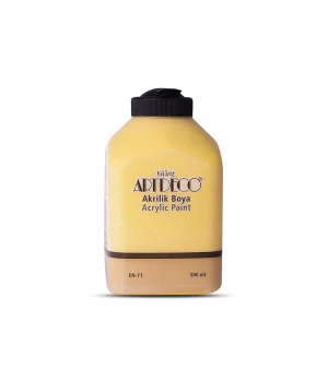 Artdeco Akrilik Boya 500 ml. 3032 KANARYA SARISI