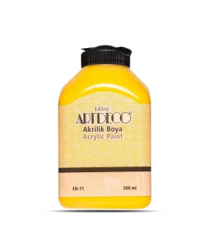 Artdeco Akrilik Boya 500 ml. 3602 KOYU SARI