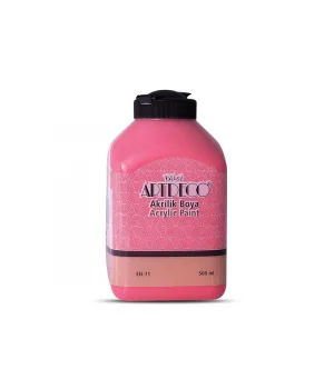 Artdeco Akrilik Boya 500 ml. 3604 PEMBE