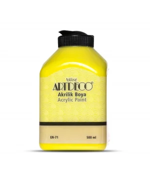 Artdeco Akrilik Boya 500 ml. 3627 LİMON SARI