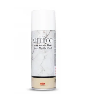 Artdeco Akrilik Sprey Mermer Efekti 200 ml. Beyaz 060