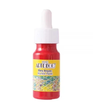 Artdeco Ebru Boyası 30 ml. 05 Kırmızı