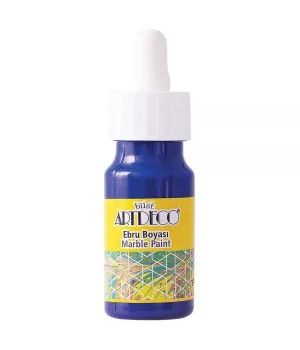 Artdeco Ebru Boyası 30 ml. 10 Mavi