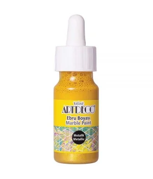 Artdeco Ebru Boyası 30 ml. 21 Metalik Altın
