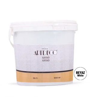 Artdeco Gesso Tuval Astar Boyası Beyaz 1000 ml.