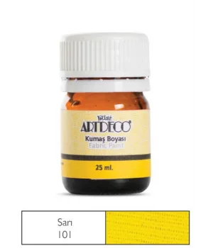 Artdeco Kumaş Boyası 101 Sarı