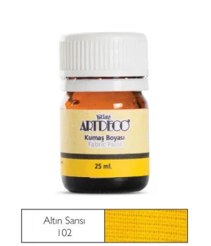 Artdeco Kumaş Boyası 102 Altın Sarısı