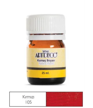 Artdeco Kumaş Boyası 105 Kırmızı
