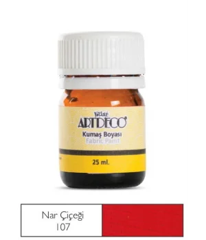 Artdeco Kumaş Boyası 107 Nar Çiçeği