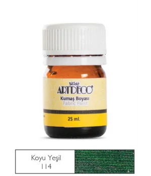 Artdeco Kumaş Boyası 114 Koyu Yeşil
