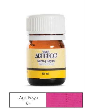 Artdeco Kumaş Boyası 64 Açık Fuşya