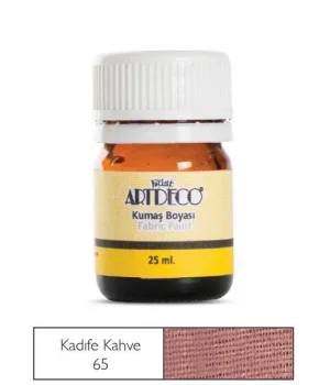 Artdeco Kumaş Boyası 65 Kadife Kahve