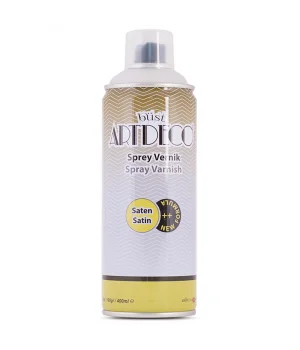 Artdeco Sprey Vernik 400 ml. YARI MAT (SATEN)