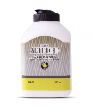 Artdeco Su Bazlı Mat Vernik 500 ml.