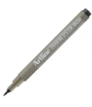 Artline Drawing System Brush Pen Fırça Uçlu Çizim Kalemi Siyah