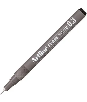 Artline Drawing System Teknik Çizim Kalemi 0.3 mm.