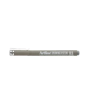 Artline Drawing System Teknik Çizim Kalemi 0.5 mm. Grey