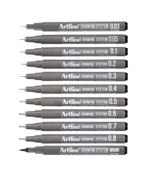 Artline Drawing System Teknik Çizim Kalemi Seti 11li