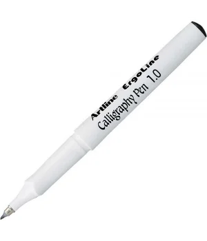 Artline Ergoline Arabic Yan Kesik Kaligrafi Kalemi 1.0 mm. Siyah