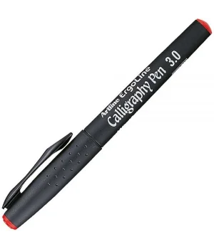 Artline Ergoline Kaligrafi Kalemi 3.0 mm. Kırmızı