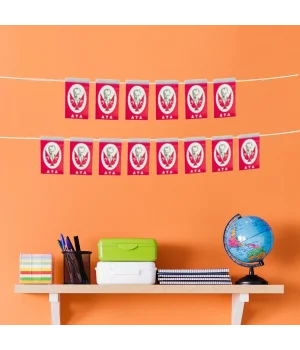 Ata Mini Boy İpli Bayrak 40lı