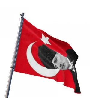 Atatürk Bayrak Posteri 50x70 cm