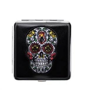 Atomic German Skull Kurukafa Patch Deri Kısa Sig. Tab akasısı Beyaz Ateş 20li